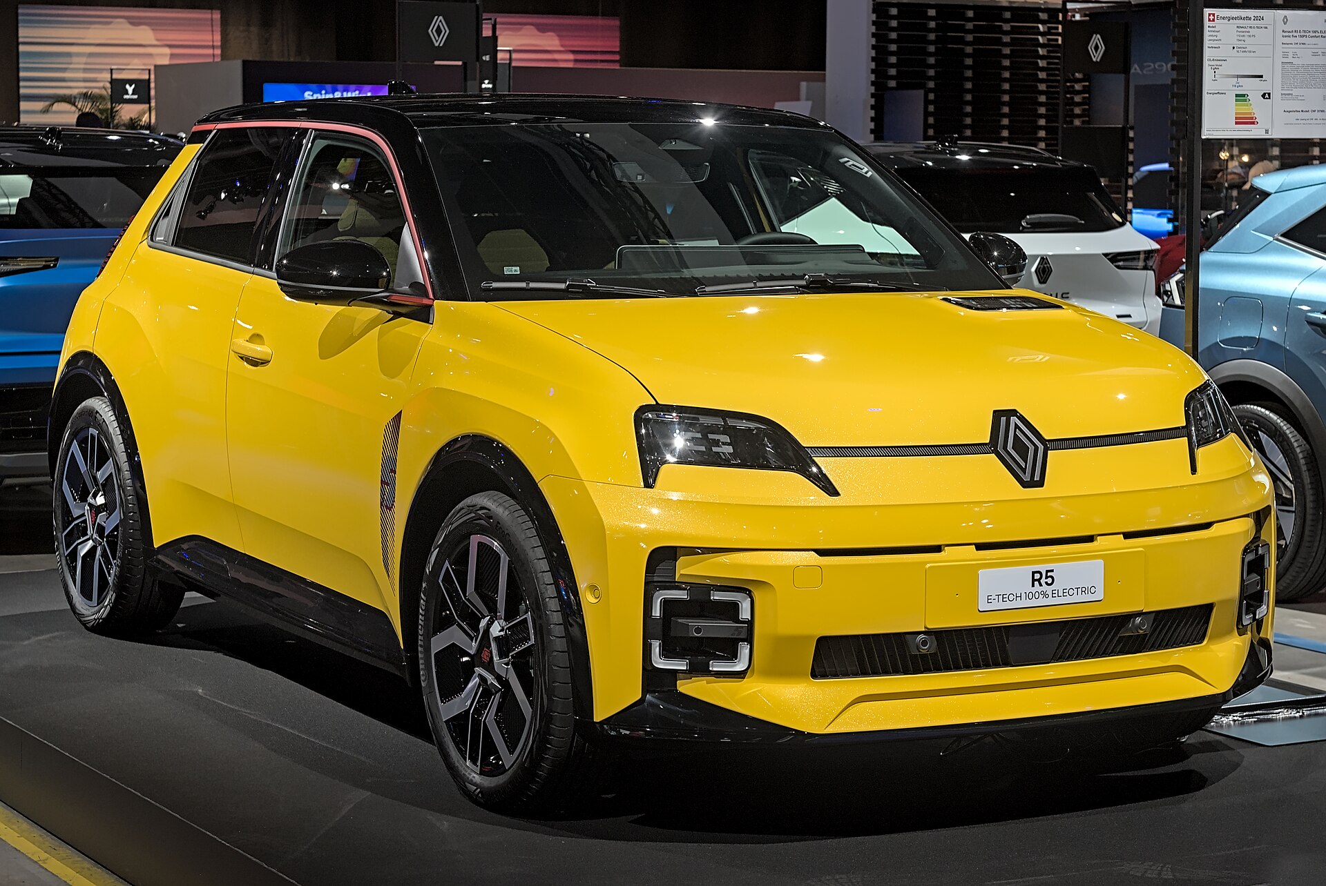 Renault 5 E-Tech Electric at Auto Zürich 2024